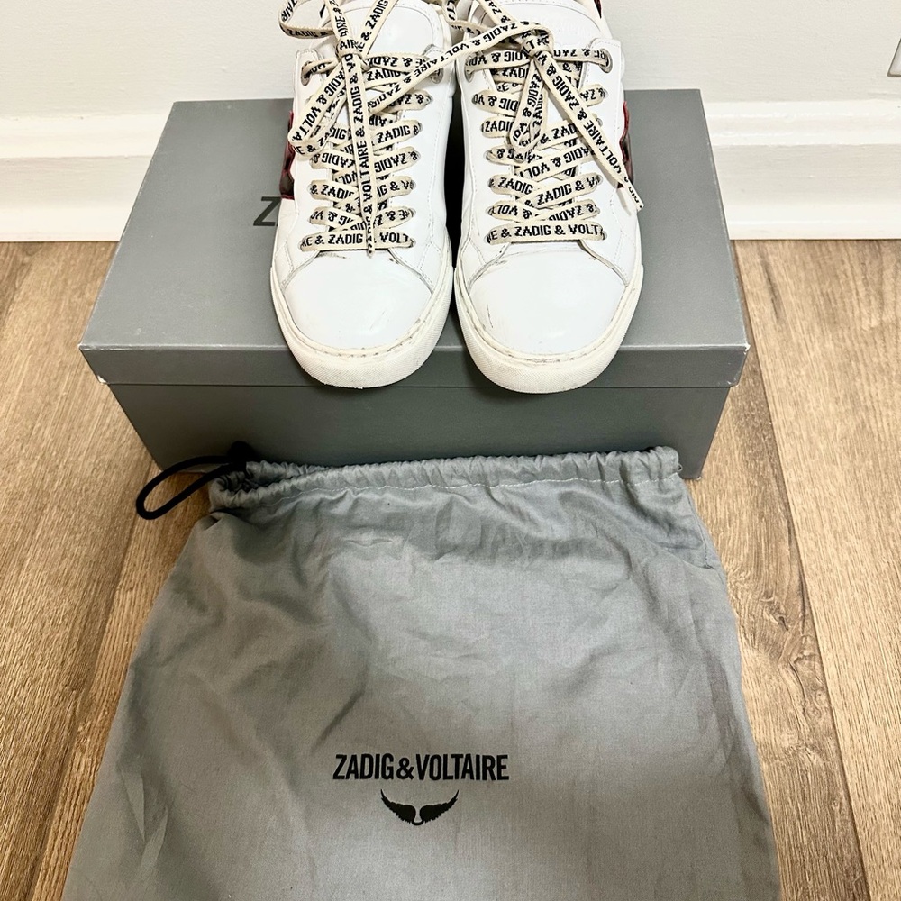 Zadig & Voltaire Silver Shoe Box